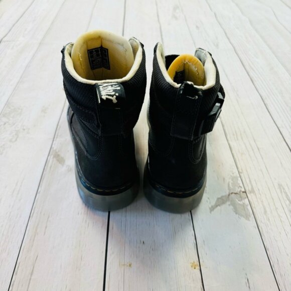 Dr Martens Combs Tech Gray Boots - Picture 4 of 6